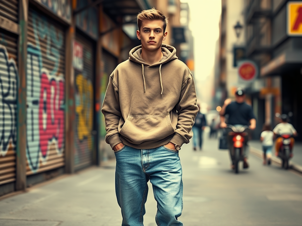graficata.ro | Ținute cu blugi pentru bărbați influențate de moda streetwear